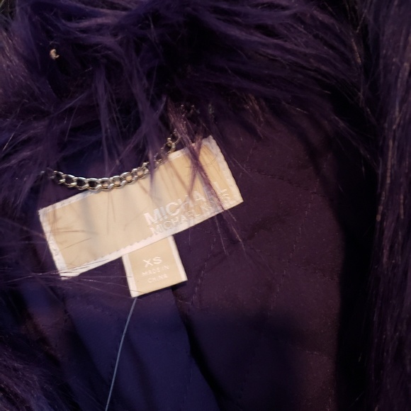 NWOT Michael Kors faux fur coat - Picture 4 of 4